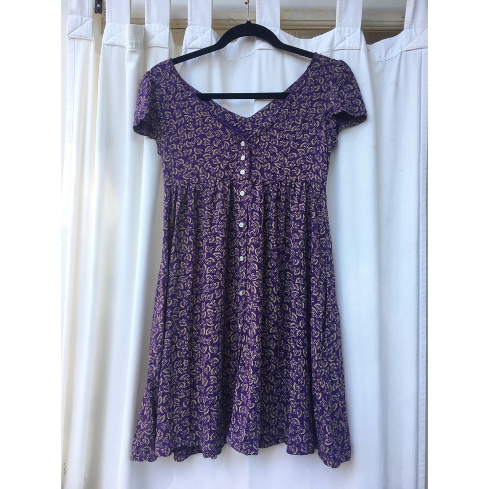 Denim & Supply Purple babydoll style Dress